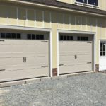 double garage door installation