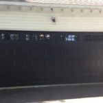 dark garage doors
