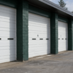 commercial garage doors white